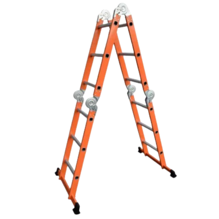 Escalera multiproposito plegable ultra resist 4x3 3.4 M